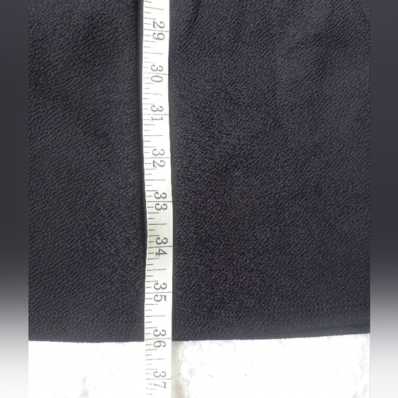 LULAROE Amelia Black & White Colorblock Pleated Dress, Size Small - Picture 12 of 12